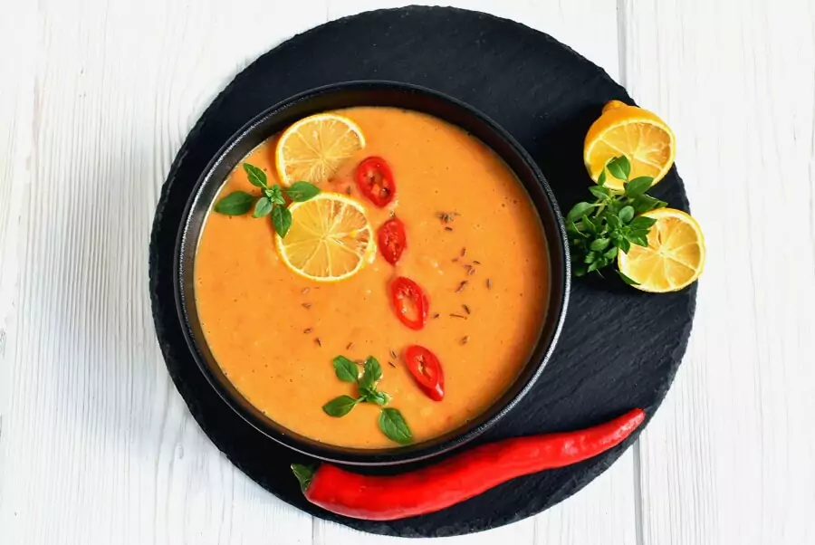 Vegan Lentil Cream Soup