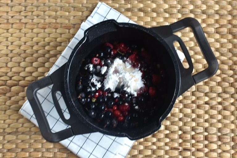 Step 6 - Vegan Triple Berry Waffles