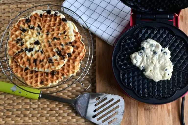 Step 5 - Vegan Triple Berry Waffles