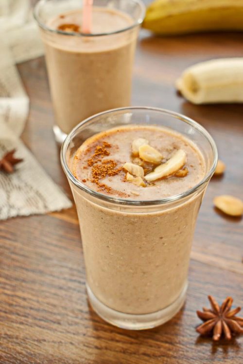 Vegan Vanilla Spice Breakfast Smoothie