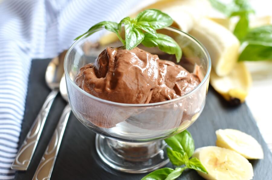 Vegan Chocolate Banana Ice Cream