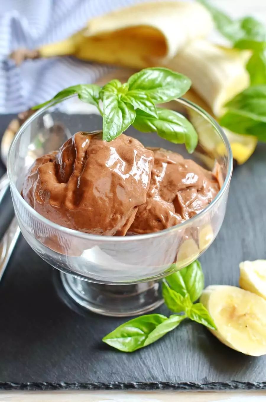 Vegan Chocolate Banana Ice Cream