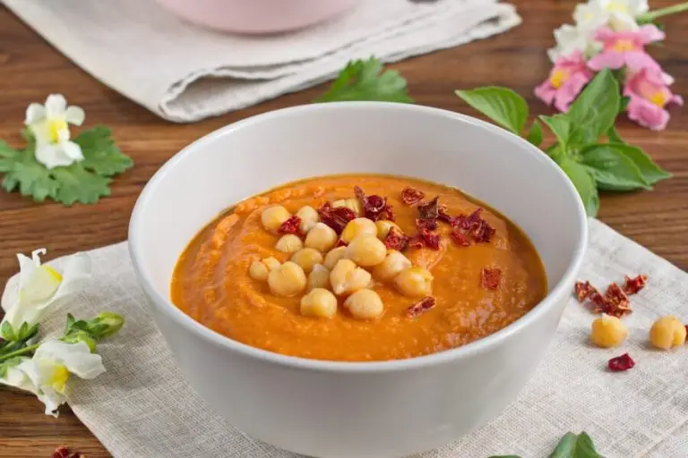 Step 6 - Vegan Tomato Chickpea & Coconut Soup