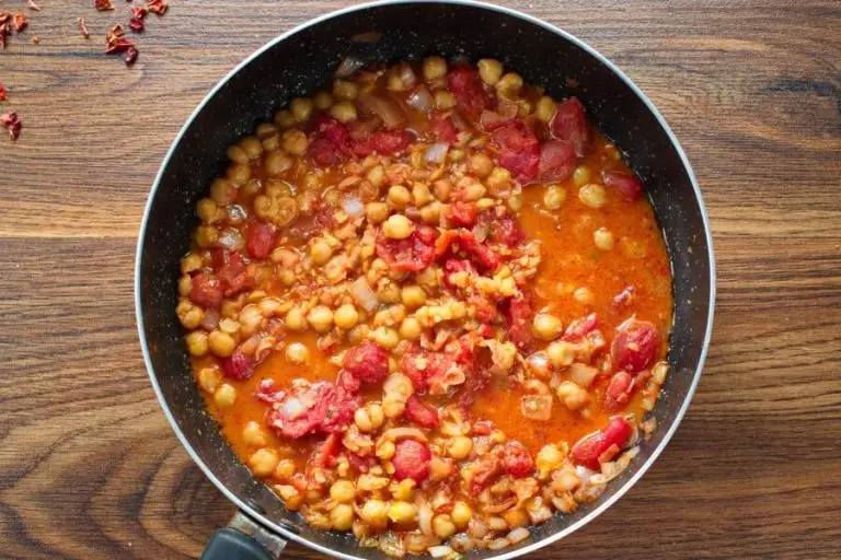 Step 3 - Vegan Tomato Chickpea & Coconut Soup