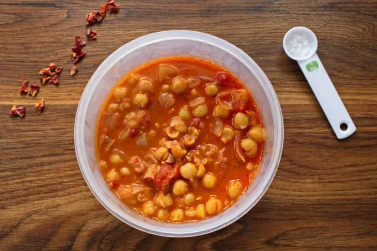 Step 4 - Vegan Tomato Chickpea & Coconut Soup