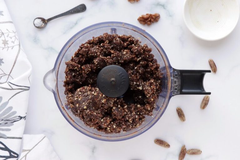 Step 2 - Walnut Bliss Balls with Chia, Coconut and Carob