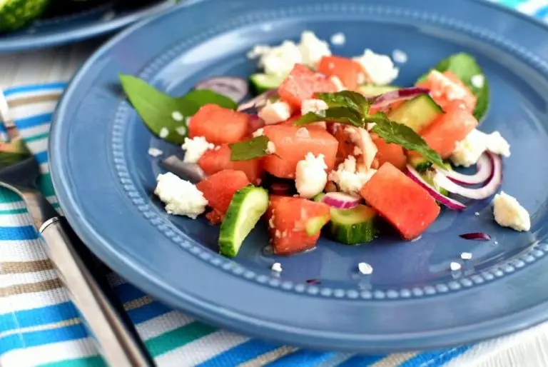 Step 4 - Watermelon Feta Salad with Mint