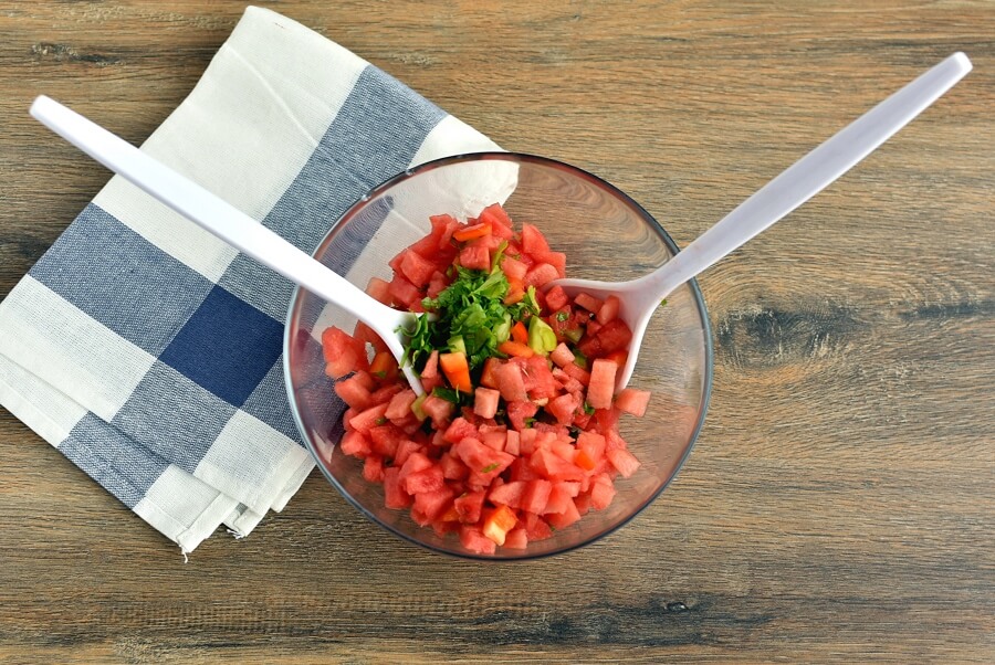 Watermelon Salsa recipe - step 1