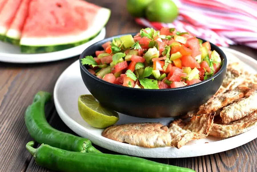 Watermelon Salsa