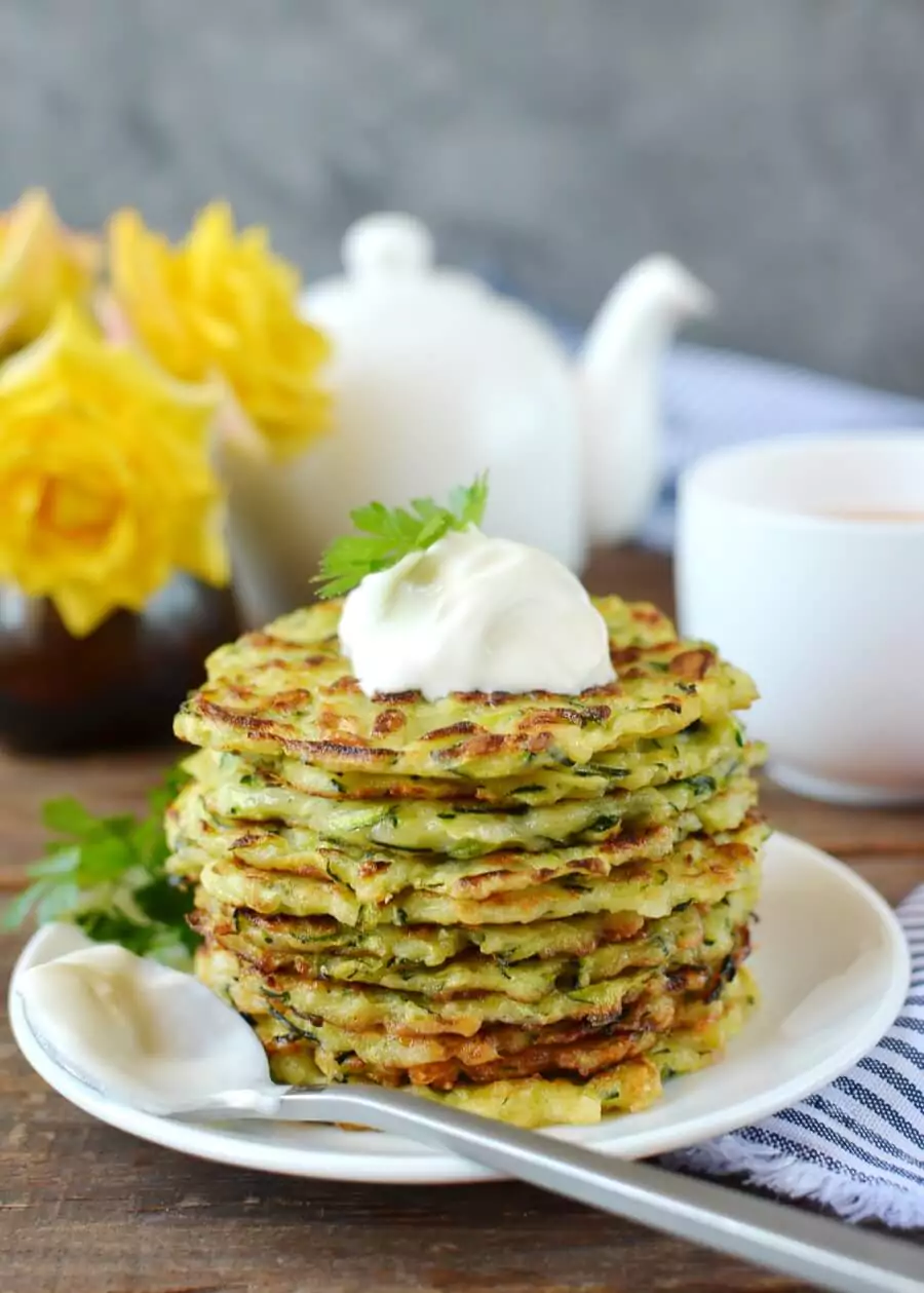 Crispy Zucchini Fritters