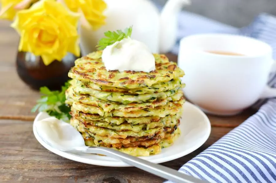 Crispy Zucchini Fritters
