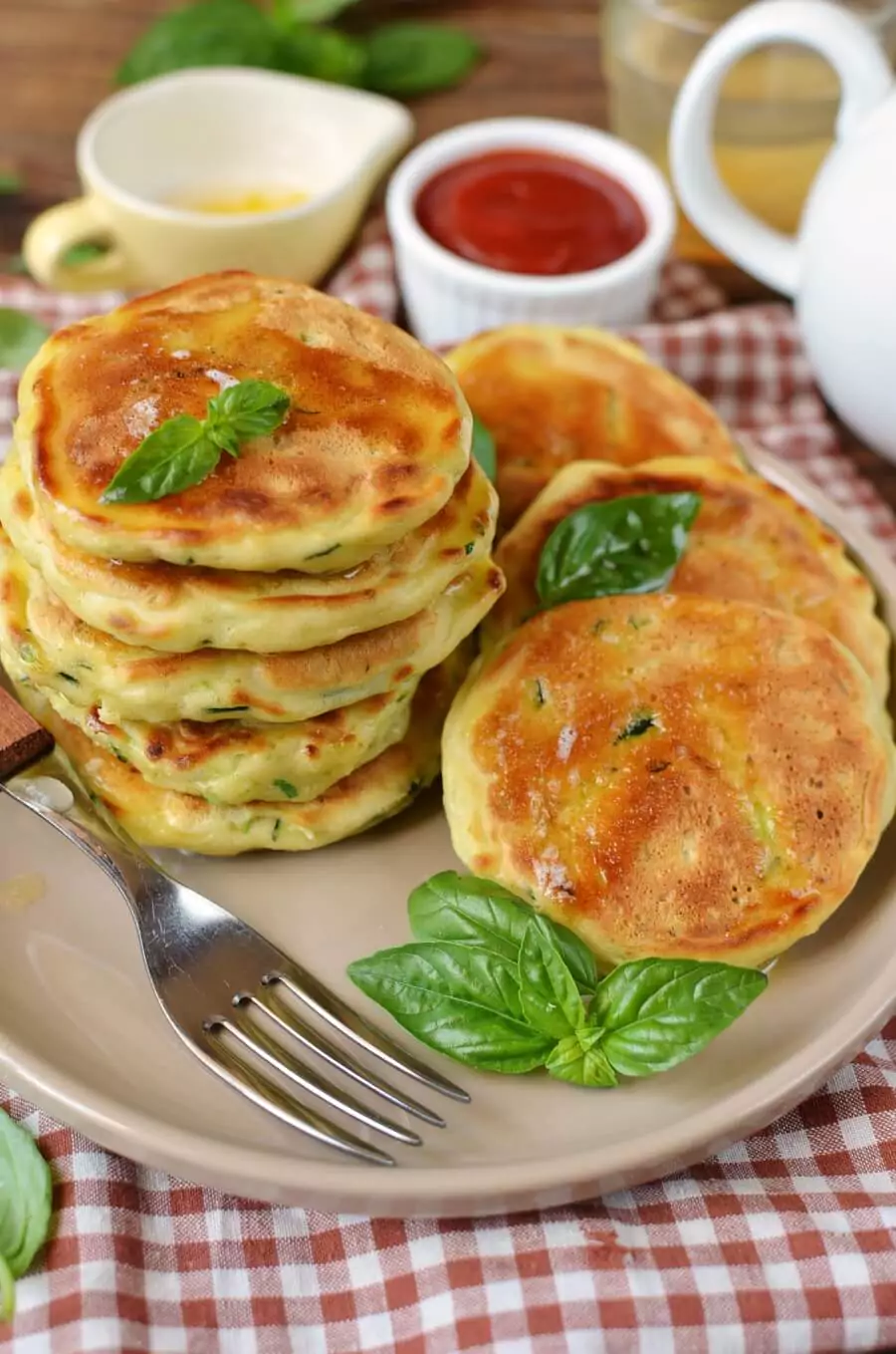 Zucchini Pancakes Recipe - Cook.me Recipes