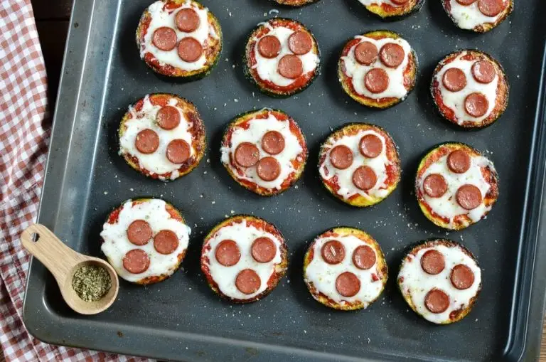 Step 7 - Keto Gluten Free Zucchini Pizza Bites