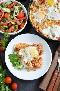 5 Ingredient Keto Breakfast Skillet