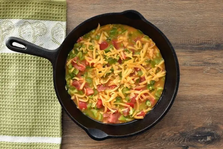 Step 4 - 5 Ingredient Low Carb Vegetable Frittata