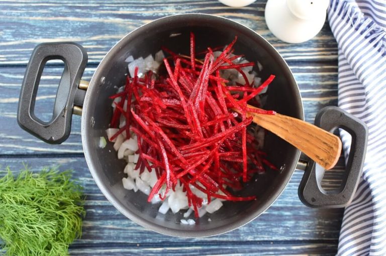 Step 2 - Almost-Instant Chilled Borscht