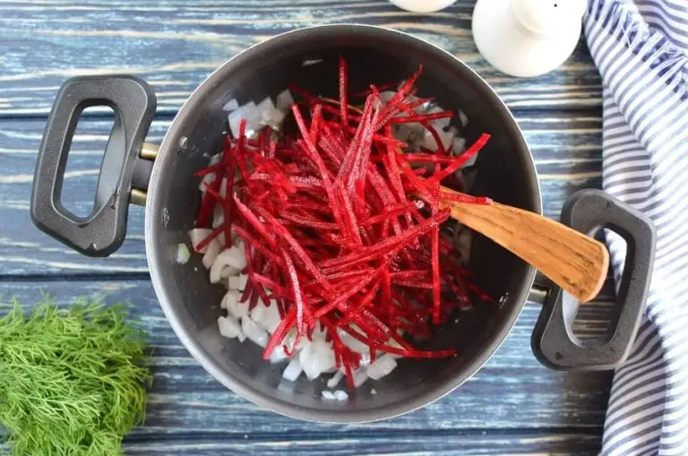 Step 2 - Almost-Instant Chilled Borscht