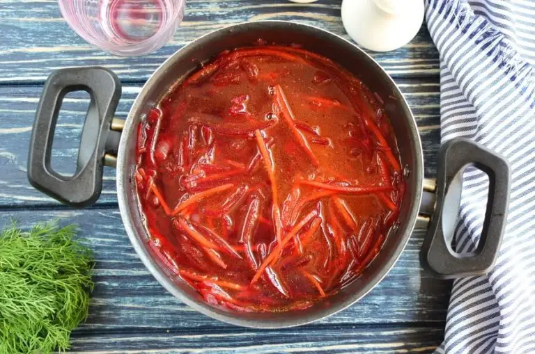 Step 3 - Almost-Instant Chilled Borscht