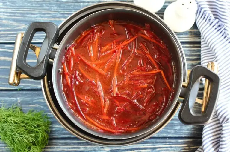 Step 4 - Almost-Instant Chilled Borscht