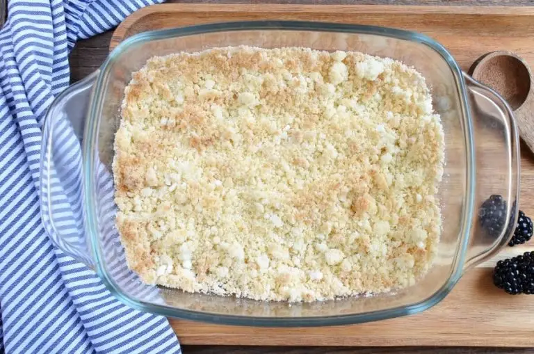 Step 4 - Apple and Blackberry Crumble