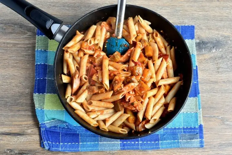 Step 7 - Baked Ratatouille-Sausage Penne