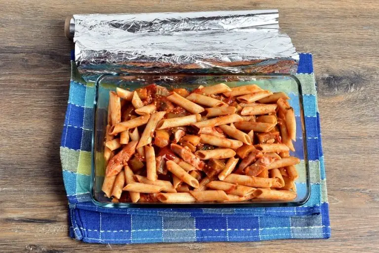 Step 7 - Baked Ratatouille-Sausage Penne