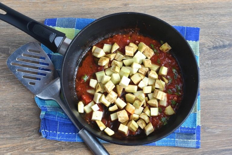 Step 4 - Baked Ratatouille-Sausage Penne