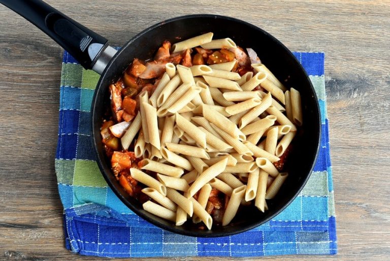 Baked Ratatouille-Sausage Penne Recipe - Cook.me Recipes