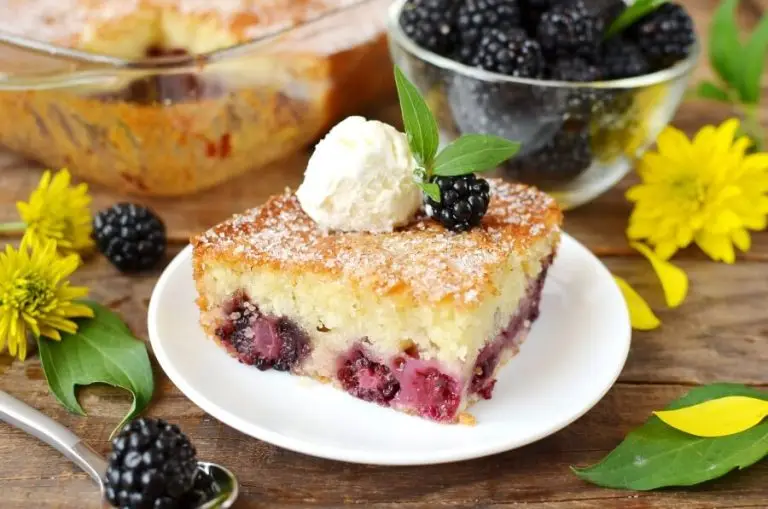 Step 9 - Blackberry Cobbler