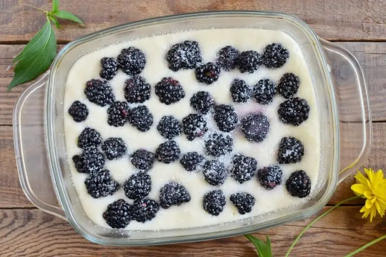 Step 6 - Blackberry Cobbler