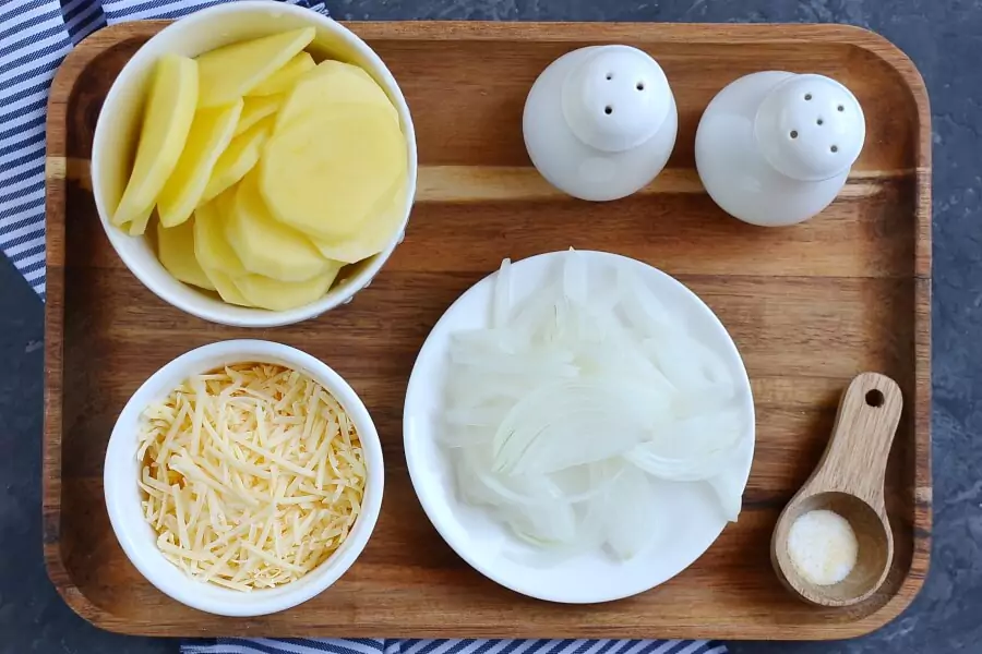 Ingredients for Breakfast Potatoes