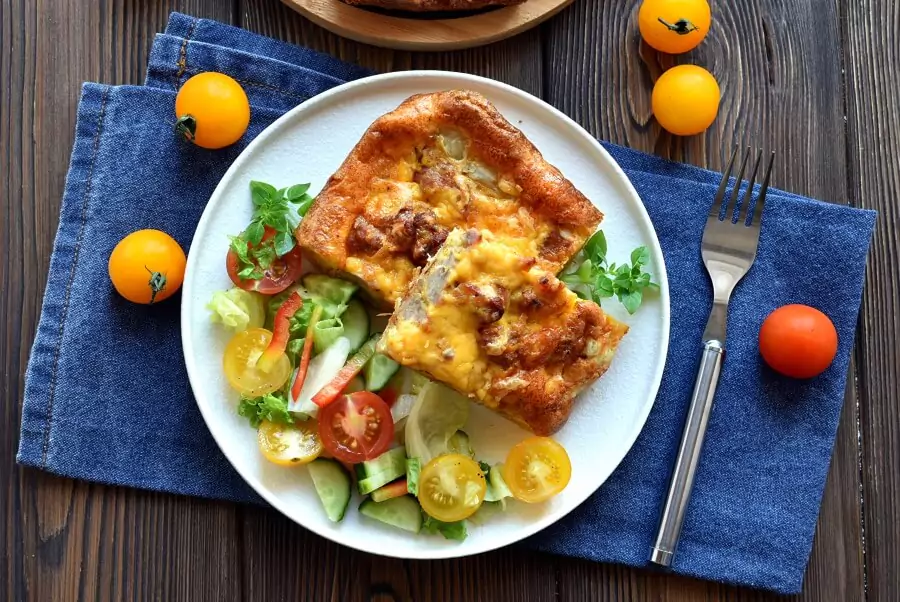 Brunch Pizza Squares