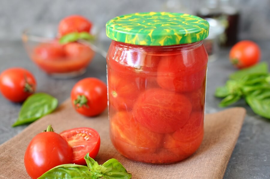 Canned Whole Tomatoes Recipe-How To Make Canned Whole Tomatoes-Delicious Canned Whole Tomatoes