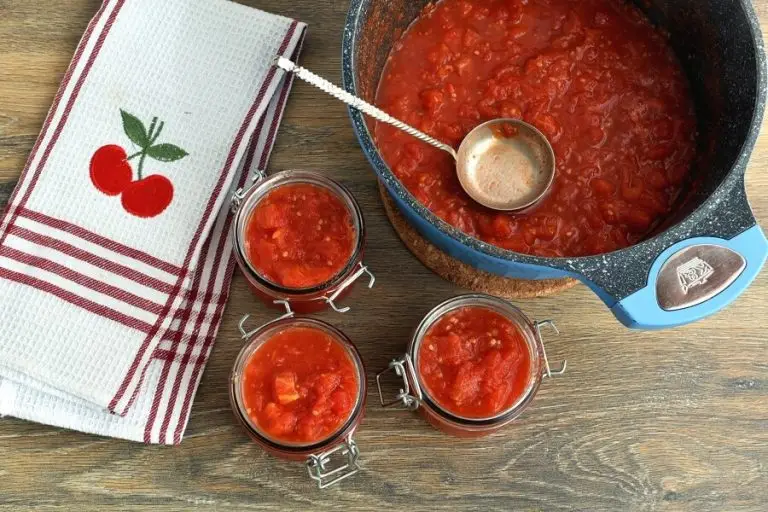 Step 9 - Canning Chopped Tomatoes
