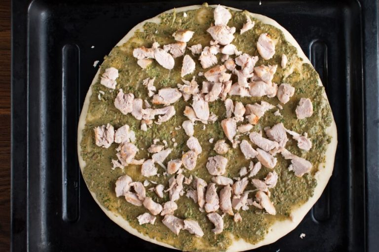 Step 3 - Chicken Pizza