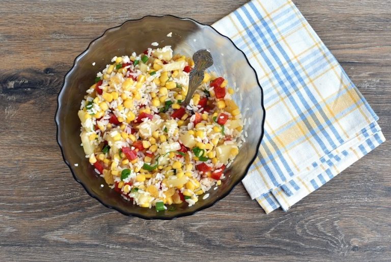 Step 3 - Cold Rice Salad