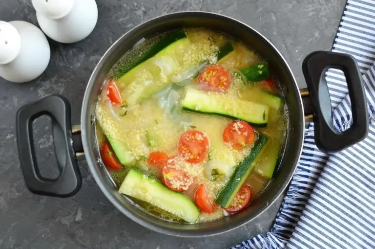 Step 4 - Couscous with Zucchini and Cherry Tomatoes