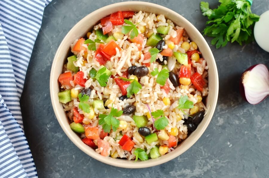 Cowboy Rice Salad Recipe - Cook.me Recipes