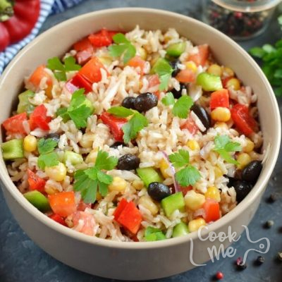 Cowboy Rice Salad Recipe - Cook.me Recipes