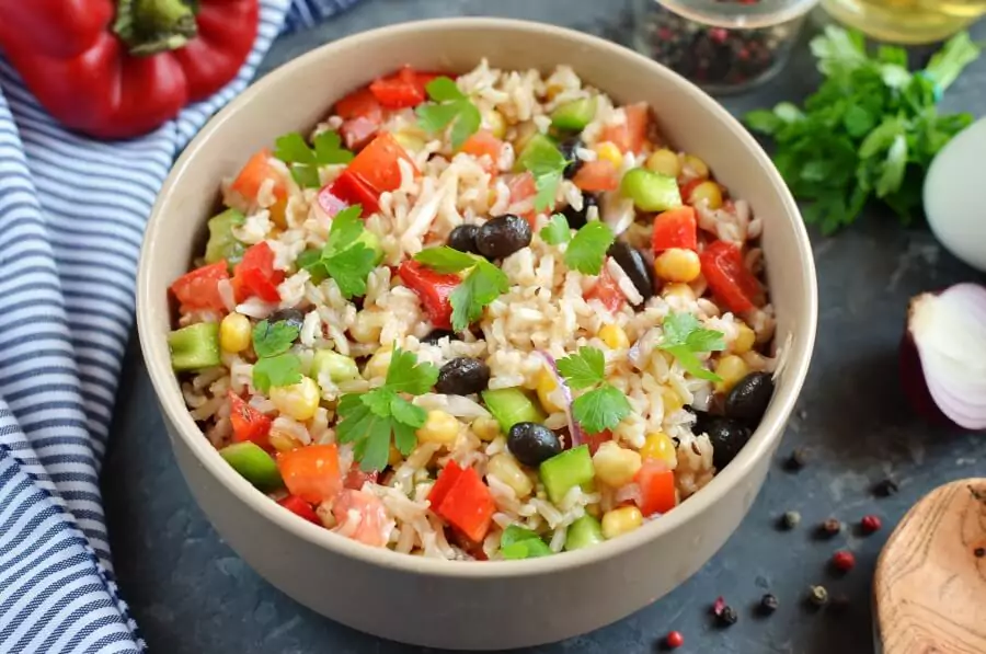 Cowboy Rice Salad