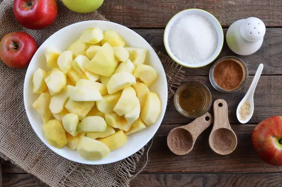 Ingredients for Crock-Pot Apple Butter