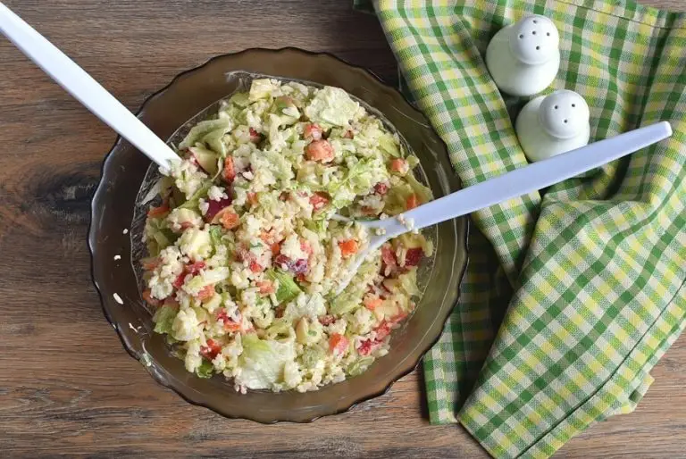 Step 4 - Crunchy Rice Salad