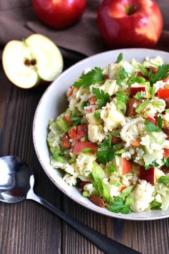 Crunchy Rice Salad