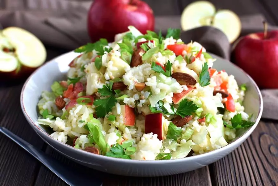 Crunchy Rice Salad