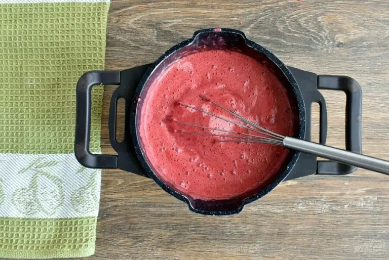 Step 5 - Easy Strawberry Blackberry Pudding