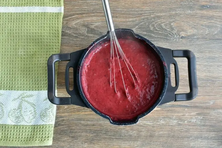 Step 6 - Easy Strawberry Blackberry Pudding