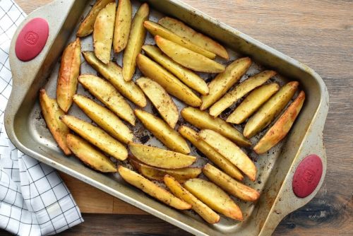 Greek Potato Wedges Recipe - Cook.me Recipes