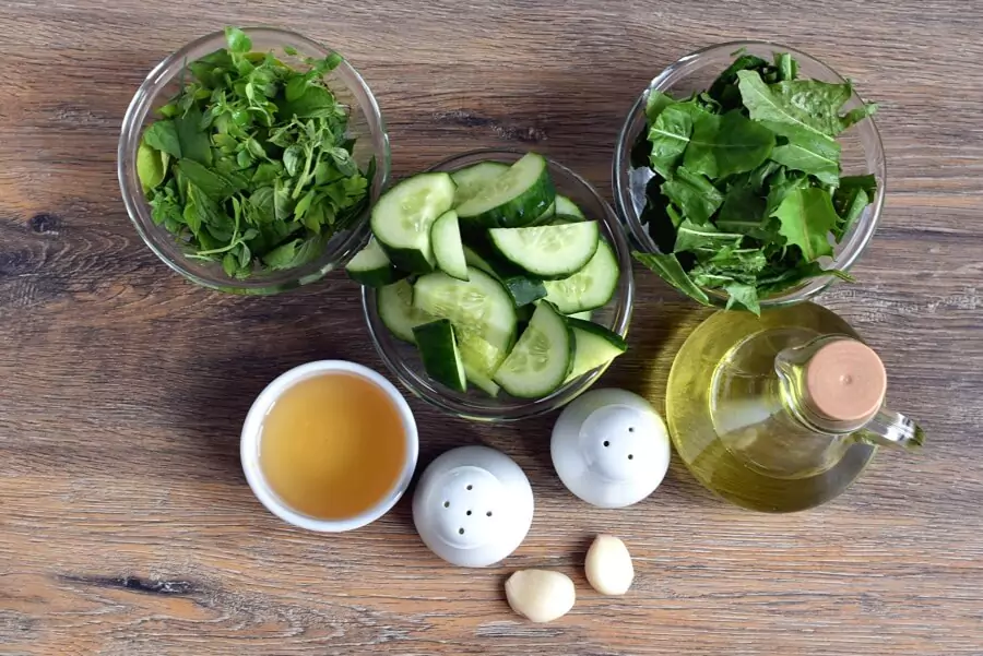 Ingredients for Green Gazpacho
