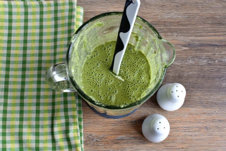 Step 4 - Green Gazpacho