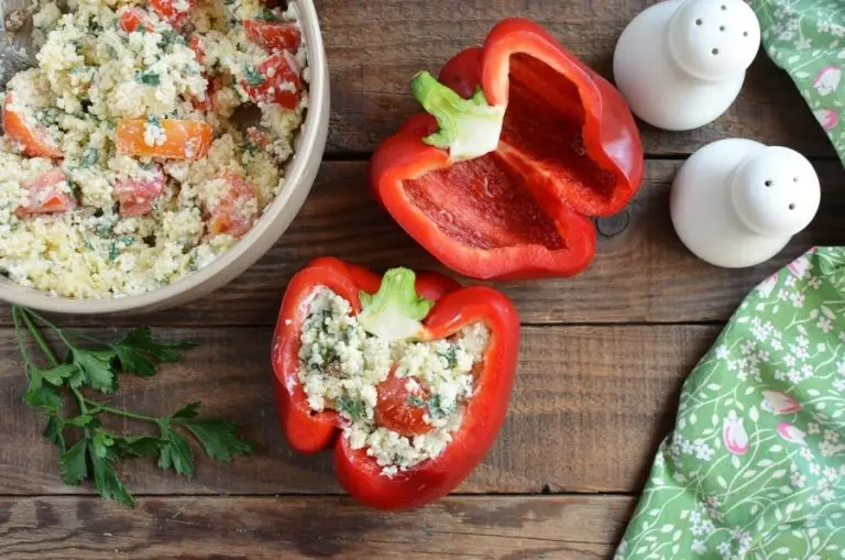 Step 6 - Gremolata Couscous-Stuffed Peppers